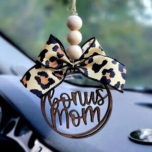 Bonus Mom Car Charm